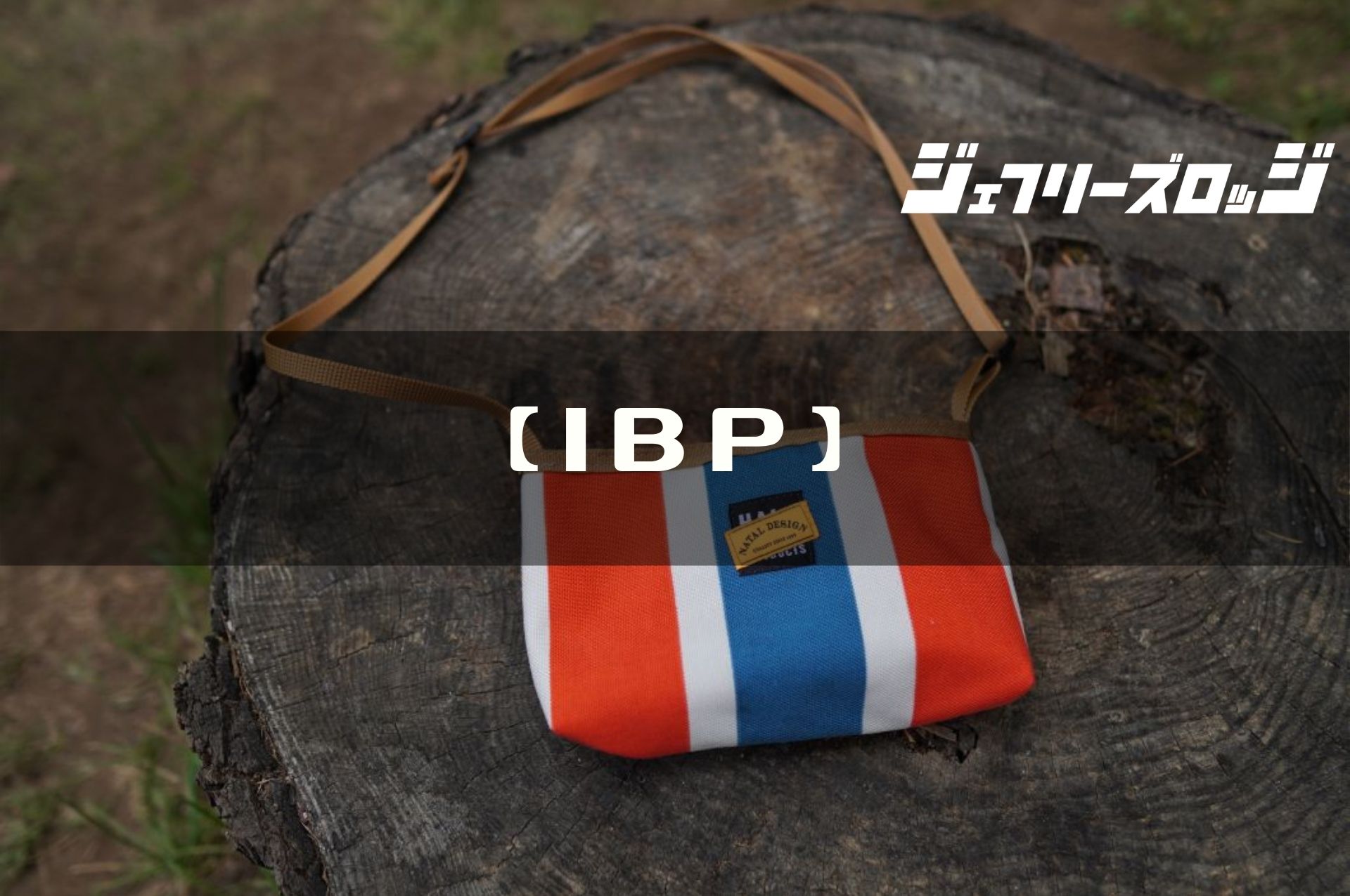 IBP】 ミニマムな貴重品管理用ポーチ by NATAL DESIGN × HALF TRACK 
