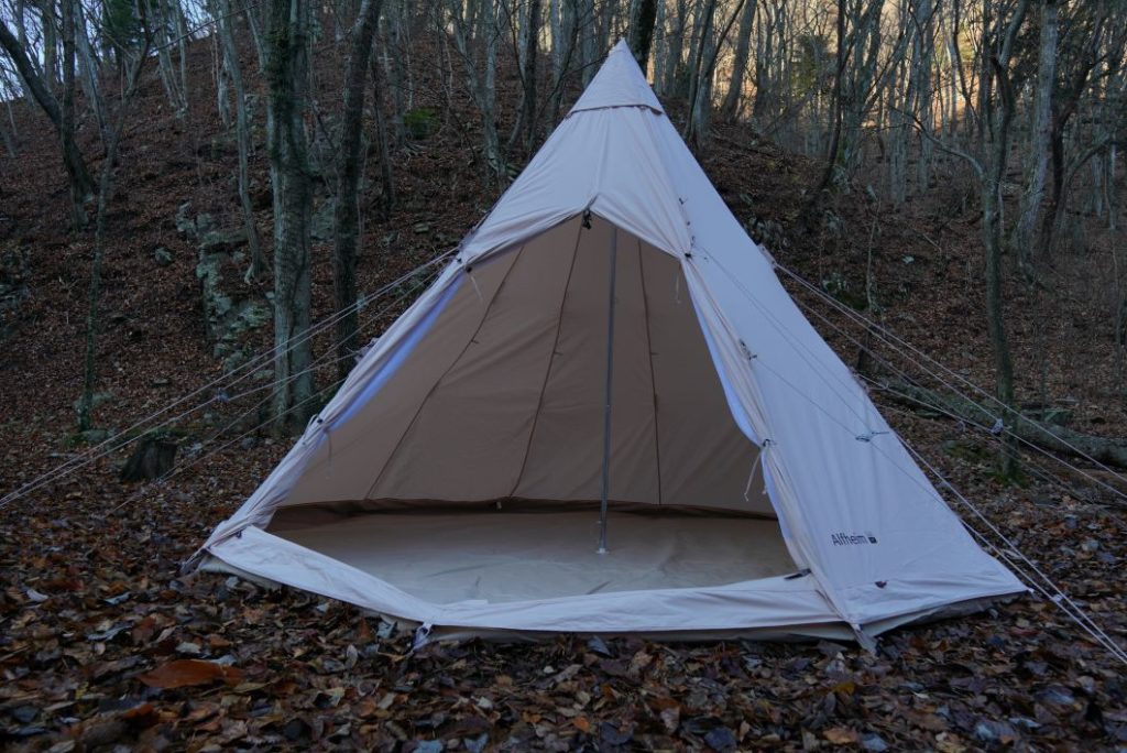 Alfheim (アルフェイム) 12.6m2】 元祖コットン素材ティピー型テント 